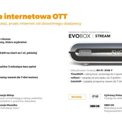 Telewizja w plusie: elastyczna, tania, atrakcyjna i wygodna. Oglądaj gdzie chcesz z dekoderem EVOBOX STREAM.