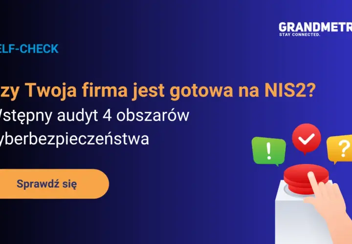 Czy Twoja firma jest gotowa na NIS2? Sprawdź się w audycie cyberbezpieczeństwa. Ikony symbolizują pytania i odpowiedzi.