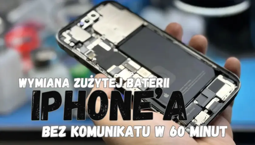 Wymiana baterii w iPhone 12 bez komunikatu w 60 minut. Sprawdź, ile kosztuje wymiana baterii w iPhone 12.