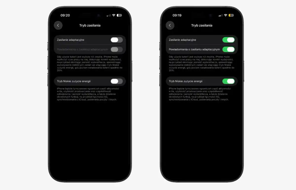 Tryb niskiego zużycia energii w iPhonie szkodzi baterii?