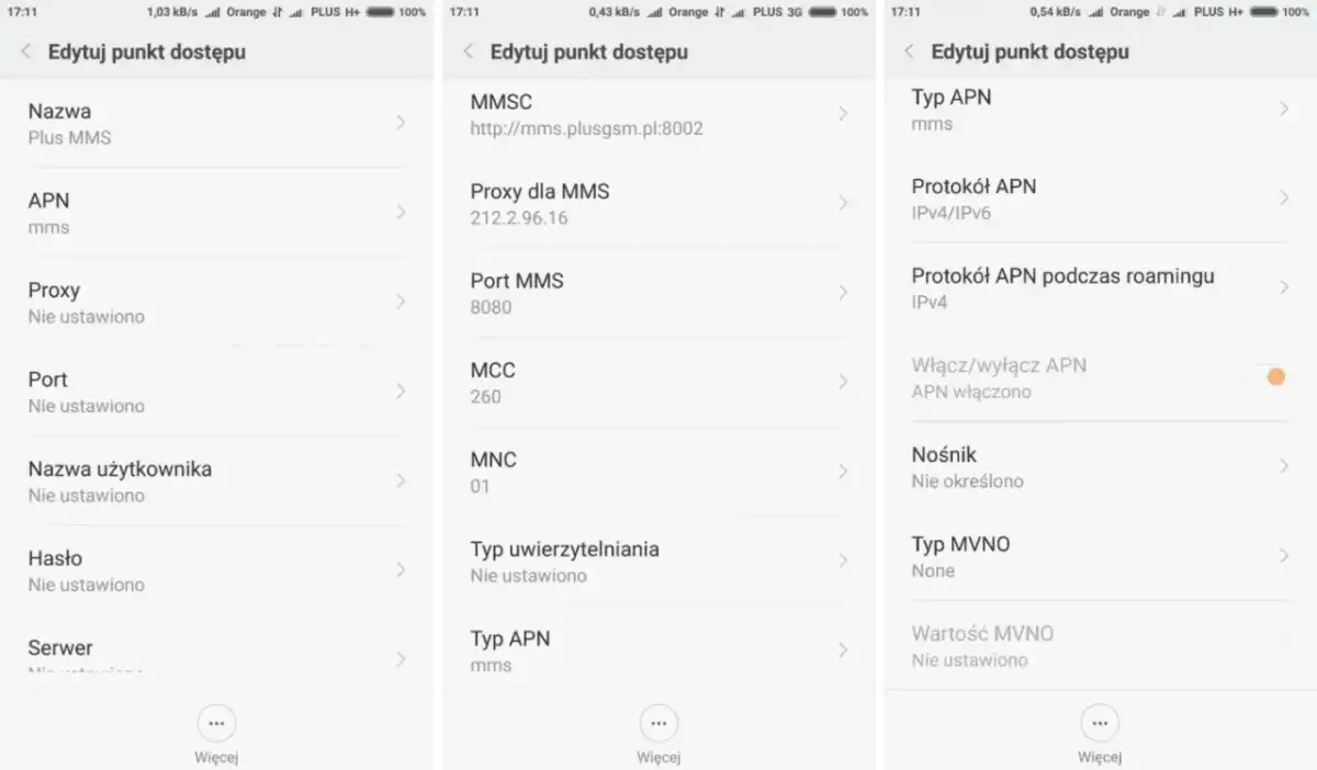 Ustawienia MMS Plus - jak skonfigurować APN i wysyłać zdjęcia