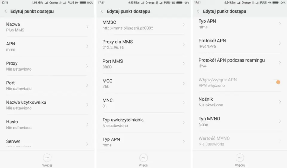 Ustawienia MMS Plus - jak skonfigurować APN i wysyłać zdjęcia